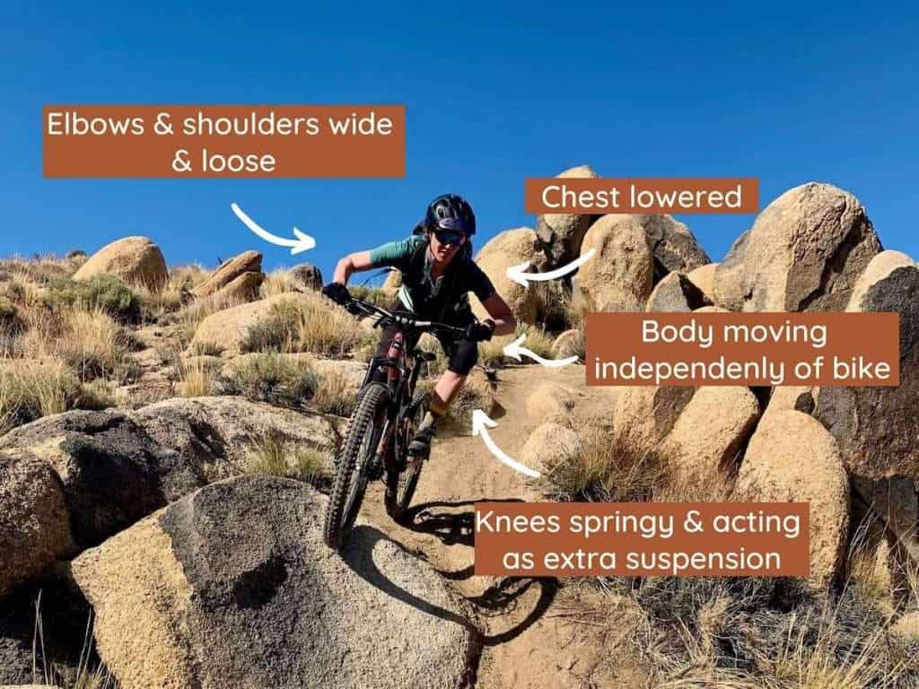 Learning top mountain biking